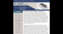 Desktop Screenshot of fosbe.org